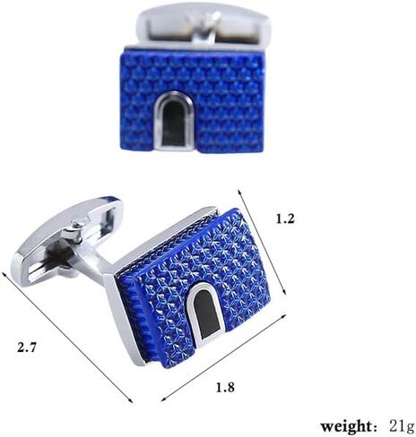 French Shirt Cufflinks Business Wedding Sleeves Studded with Personalized Men's Cuff Buttons in Saudi Arabia