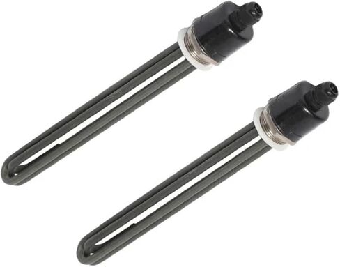 1PCS DN40 Water Heating Element Green Stainless Steel 304 Electrical Immersion Water Heater Resistance 3kw/6kw/9kw/12kw(Heater Only,380V,9KW 300mm) in Saudi Arabia