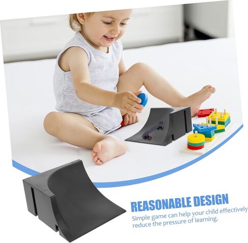 BESPORTBLE Kid's Skateboard Park Accessory Plastic Ramp Indoor Skatepark Obstacle for Children and Teens in Saudi Arabia