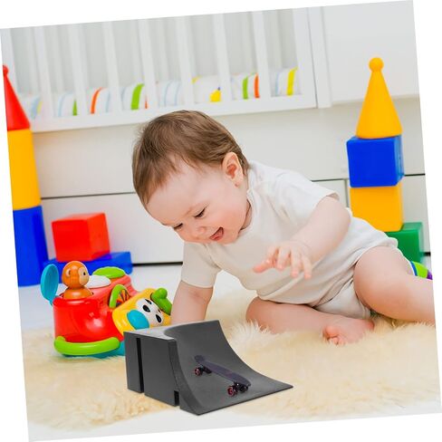 BESPORTBLE Kid's Skateboard Park Accessory Plastic Ramp Indoor Skatepark Obstacle for Children and Teens in Saudi Arabia