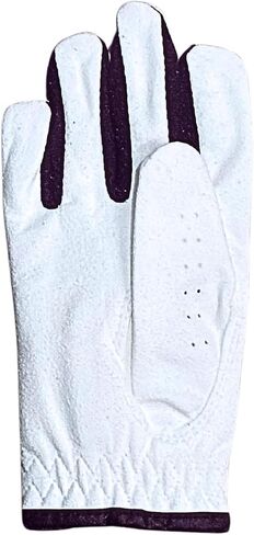 Toddler & Small Kids Golf Glove Ages 2-3, 4-5 & 6-7 Lefties and Righties XXS, XS and S, Superior Grip, Soft White with Smiling Golf Ball, Custest Glove for Children in Saudi Arabia