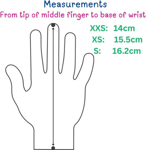 Toddler & Small Kids Golf Glove Ages 2-3, 4-5 & 6-7 Lefties and Righties XXS, XS and S, Superior Grip, Soft White with Smiling Golf Ball, Custest Glove for Children in Saudi Arabia
