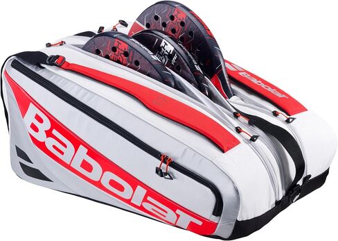 Babolat RH Pro Juan LeBron Padel Bag (White/Silver/Red) in Saudi Arabia