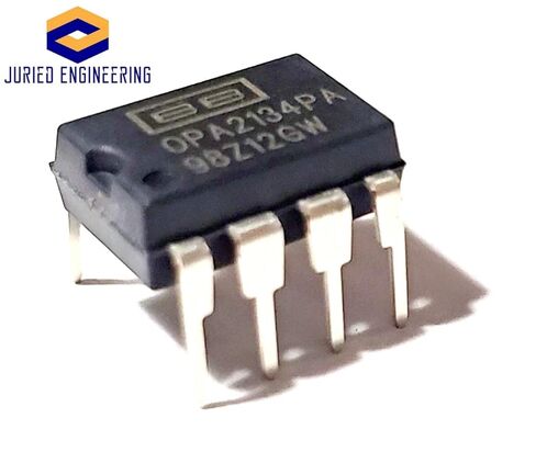 OPA2134PA OPA2134 SoundPlus ™ Audio Operational Audio مع تشويه منخفض ، ضوضاء منخفضة ودقة IC DIP-8 (قطعة واحدة) in Kuwait