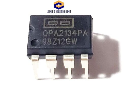 OPA2134PA OPA2134 SoundPlus ™ Audio Operational Audio مع تشويه منخفض ، ضوضاء منخفضة ودقة IC DIP-8 (قطعة واحدة) in Kuwait