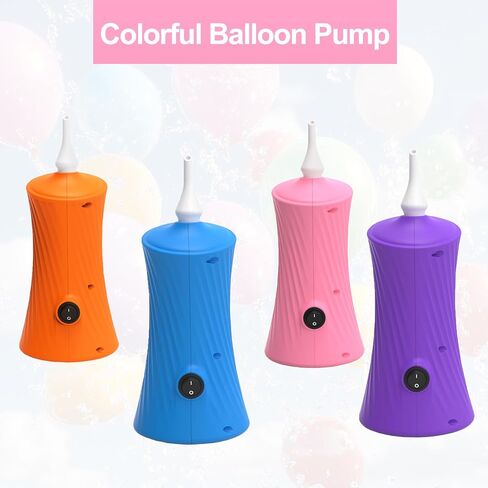 Balloon Pump Electric Air Balloon Pump Balloon Inflator for Foil Animal, Classic, Long Balloons in Kuwait