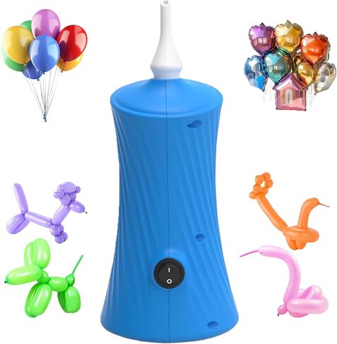 Balloon Pump Electric Air Balloon Pump Balloon Inflator for Foil Animal, Classic, Long Balloons in Kuwait