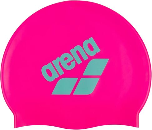 Arena Usisex Big Logo Cilicone Cap Cap Women and Men Fitness Swimmers Training Sweating Capt Soft Soft Soft Spating Cap in Saudi Arabia