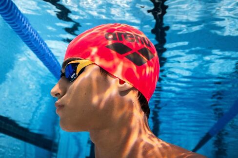 Arena Usisex Big Logo Cilicone Cap Cap Women and Men Fitness Swimmers Training Sweating Capt Soft Soft Soft Spating Cap in Saudi Arabia