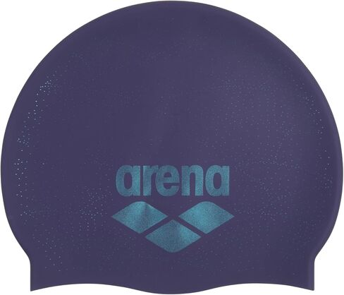 Arena Unisex Shine Silicone Swim Cap for Women and Men Fitness Swimmers Intensive Training Durable Soft Elastic Bathing Cap in Saudi Arabia