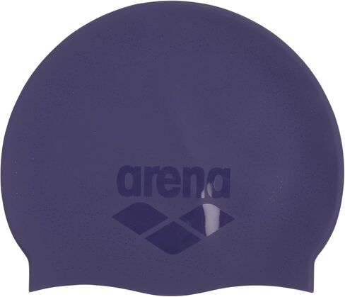 Arena Unisex Shine Silicone Swim Cap for Women and Men Fitness Swimmers Intensive Training Durable Soft Elastic Bathing Cap in Saudi Arabia