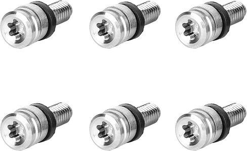 4pcs/6pcs Golf Weight Screw Compatible with Titleist 910 913 915 917 TS2 TS3 TSi2 TSi3 TSR2 TSR3 GT2 GT3 GT4 Driver Fariway Wood Hybrid Shaft Adapter Sleeve in Saudi Arabia