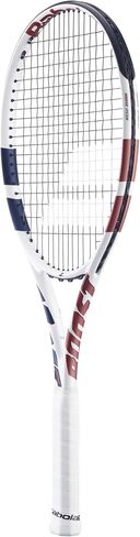 Babolat Boost Drive Strung Tennis Racquet (White) - Add an Optional Bag, Tennis Balls and Grips in Saudi Arabia