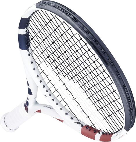 Babolat Boost Drive Strung Tennis Racquet (White) - Add an Optional Bag, Tennis Balls and Grips in Saudi Arabia