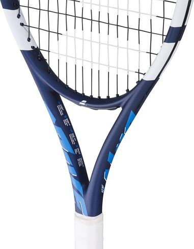 Babolat Drive Junior 25 Ing 11th Gen Tennis Racquet (Blue/White) مع ملحقات اختيارية in Saudi Arabia