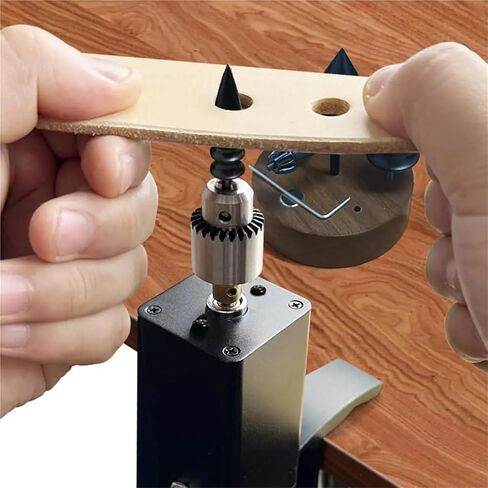 Leather Burnisher Polishing Machine Adjustable Speed 1500-6000 RPM Handheld Edge Grinding Tool 4 Heads Leather Finishing in Saudi Arabia