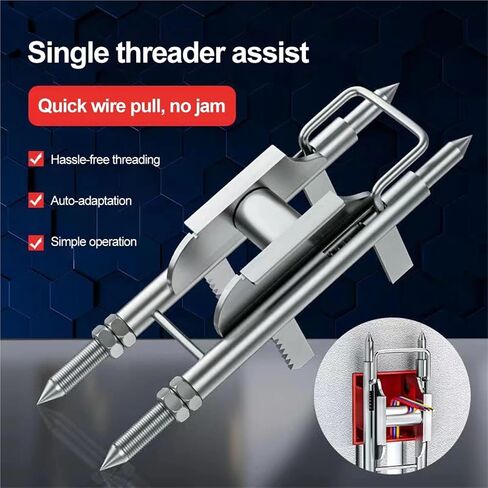 Wire Cable Box Pulling Auxiliary Device Professional Cable Pulling Aid Cable Puller Machine Electrician Wire Fast Threading Tool in Saudi Arabia