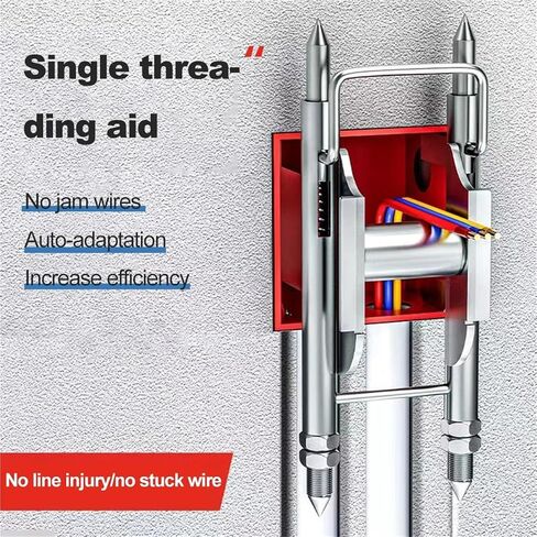 Wire Cable Box Pulling Auxiliary Device Professional Cable Pulling Aid Cable Puller Machine Electrician Wire Fast Threading Tool in Saudi Arabia