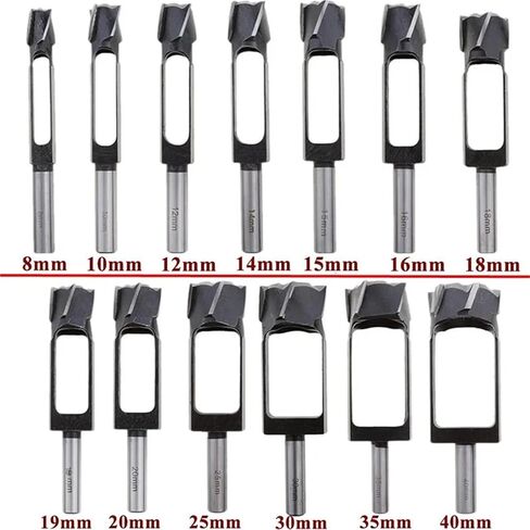 8mm-40mm Woodworking Drill Bit Tapered Snug Plug Cutter(8mm) in Saudi Arabia