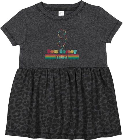 Inktastic New Jersey 1787 مع فستان الرضع الرجع in Kuwait