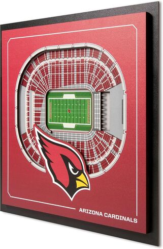 Youthefan Series NFL Stadium Series 3D Wall Art-Team Team Stadium متماثل ، هدية مفصلة للرياضة ، ديكور داخلي in Saudi Arabia