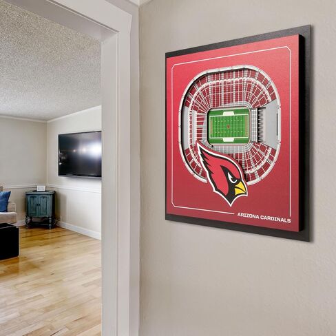 Youthefan Series NFL Stadium Series 3D Wall Art-Team Team Stadium متماثل ، هدية مفصلة للرياضة ، ديكور داخلي in Saudi Arabia
