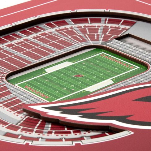 Youthefan Series NFL Stadium Series 3D Wall Art-Team Team Stadium متماثل ، هدية مفصلة للرياضة ، ديكور داخلي in Saudi Arabia