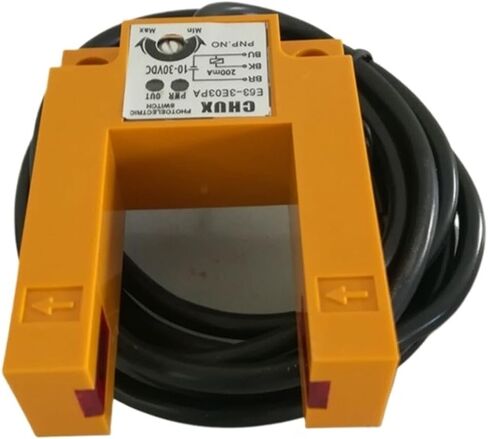 U Shaped Rectification Infrared Photo Sensor 12v 30mm Width Distance Switch Pnp (e63-3e03pc) in Saudi Arabia