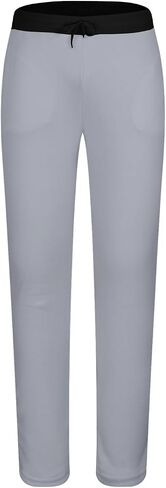 Mens Straight Leg Sweatpants Baggy Lightweight Drawstring Elastic Waist Lounge Pant Loose Athletic Gym Workout Jogger in Kuwait