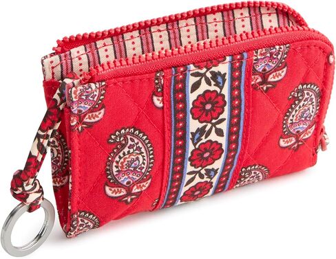 Vera Bradley Premium Cotton zip zip zip zip zip ، black abial in Saudi Arabia