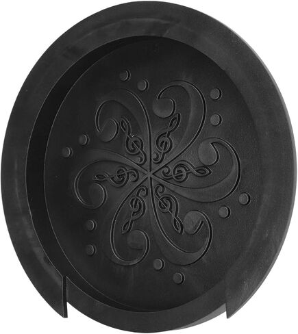 Guitar Soundhole Cover & Acoustic Sound Hole Cover - Soft Silicone Guitar Accessories for Optimal Sound Quality (Black) in Saudi Arabia