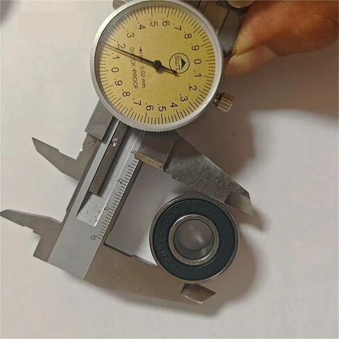 1PCS صف مزدوج سماكة تحمل 5001-2RS12 * 28 * 16 آلة تلميع الأدوات الهوائية عرض سرعة عالية 6001 رطل (سماكة) in Kuwait