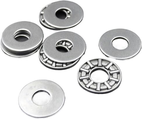 100Sets AXK0821 +2AS Plane Thrust Needle Bearings 0821 8x21x4mm axial Thrust Roller Bearing with washers in Saudi Arabia