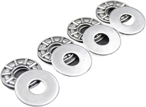 100Sets AXK0821 +2AS Plane Thrust Needle Bearings 0821 8x21x4mm axial Thrust Roller Bearing with washers in Saudi Arabia