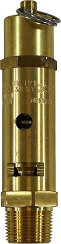 Kingston 3/4 "NPT Brass Hard Seat Righting Righting Valve ، Made in the USA. (135 PSI / 599 SCFM) in Saudi Arabia