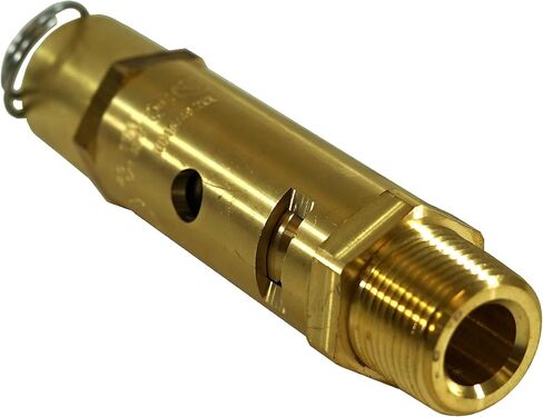 Kingston 3/4 "NPT Brass Hard Seat Righting Righting Valve ، Made in the USA. (135 PSI / 599 SCFM) in Saudi Arabia