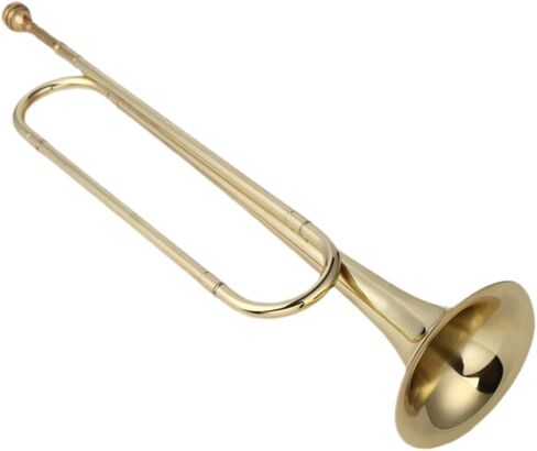 Generic B Flat Bugle Musical Tool for Cavalry and Marching Use in Saudi Arabia