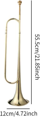 Generic B Flat Bugle Musical Tool for Cavalry and Marching Use in Saudi Arabia