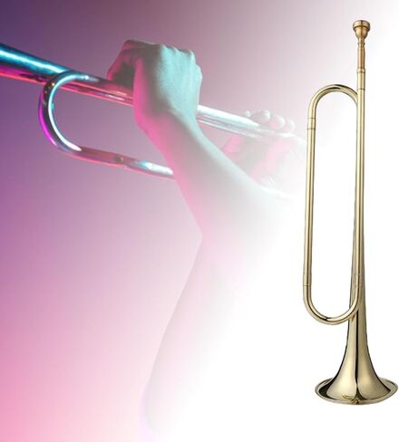 Generic B Flat Bugle Musical Tool for Cavalry and Marching Use in Saudi Arabia