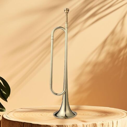 Generic B Flat Bugle Musical Tool for Cavalry and Marching Use in Saudi Arabia