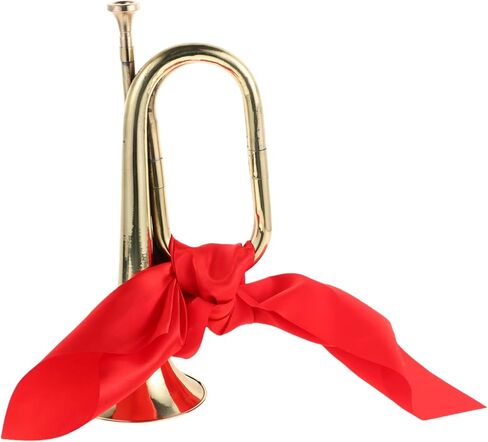Beginner Bugle Trumpet Mouthpiece Portable Brass Horn for Marching Band School Orchestra and Performance Wind Instrument for Teens and Students in Saudi Arabia