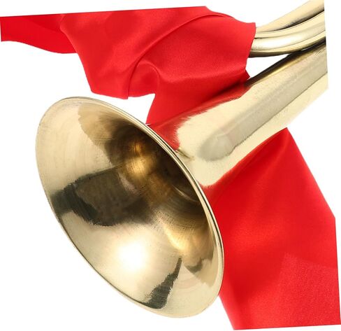 Beginner Bugle Trumpet Mouthpiece Portable Brass Horn for Marching Band School Orchestra and Performance Wind Instrument for Teens and Students in Saudi Arabia