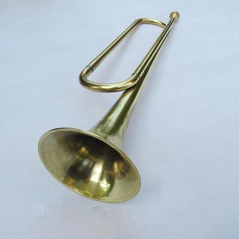 Generic C Flat Bugle Brass Music Device for Young Musicians with Mouthpiece in Saudi Arabia