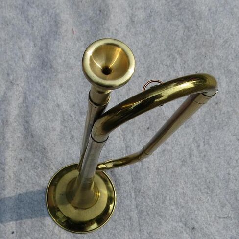 Generic C Flat Bugle Brass Music Device for Young Musicians with Mouthpiece in Saudi Arabia