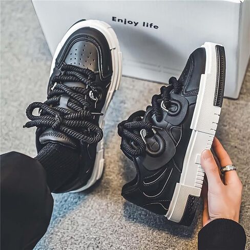 TERBOFIN Men's Walking Shoes Fashion Casual Sneakers Skate Shoes in Kuwait