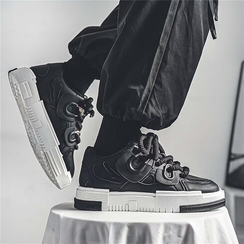 TERBOFIN Men's Walking Shoes Fashion Casual Sneakers Skate Shoes in Kuwait