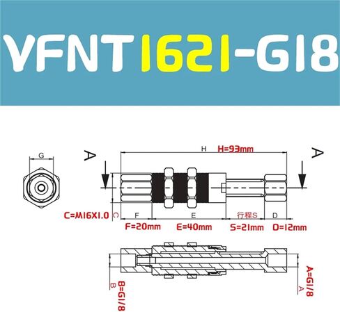 Manipulator Fixture Vacuum Suction Cup VFNT Anti-Rotation Buffer Hardware Bracket Suspension(VFNT2051-G18) in Kuwait