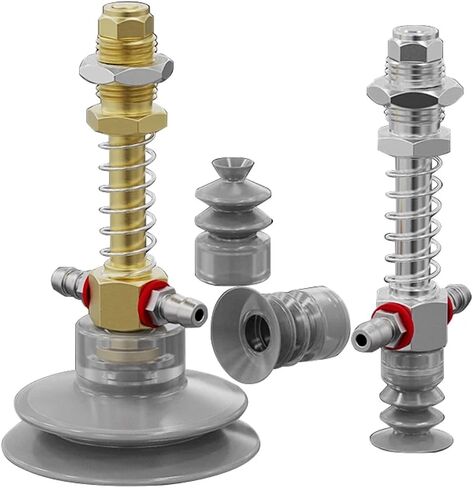 M10-L M12-T Series Manipulator Suction Cup Base Copper Aluminum Metal Fitting Bracket Pneumatic Component(M12-L65-11T) in Saudi Arabia