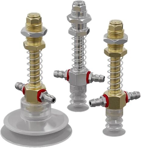 M10-L M12-T Series Manipulator Suction Cup Base Copper Aluminum Metal Fitting Bracket Pneumatic Component(M12-L65-11T) in Saudi Arabia