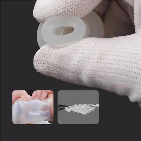 1Pcs Pneumatic Vacuum Suction Cup 8 Mounting Hole Hardware Silicone Suction Nozzle Injection Molding Machine Manipulator Accessories(25,One Layer) in Saudi Arabia